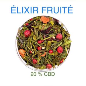 élixir Fruité Thé Infusion CBD